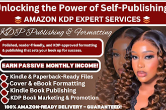 do amazon KDP book publishing, book formatting for amazon, kdp book promotion