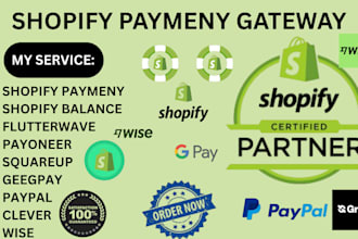 integrate and create shopify payment, shopify balance paypal stripe