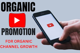 do organic youtube promotion video channel promotion for organic growth