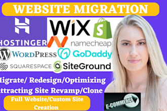 migrate online store shopify woocommerce magento bigcommerce opencart cafe24 wix