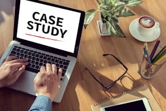 case study analysis, whitepaper, research, and summaries