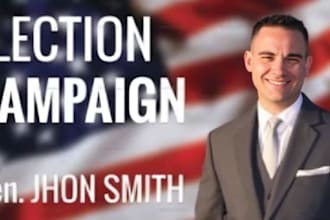 design political campaign website, political campaign website election website