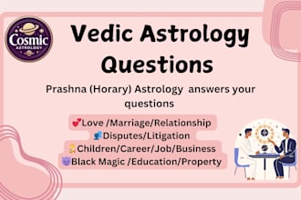 expert horary vedic astrology readings for answers and guidance