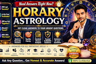 expert horary vedic astrology readings for answers and guidance