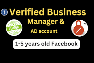 create old facebook, business manager with ad account within 5hour