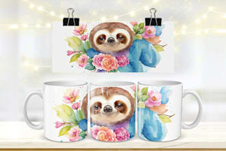 do wrap mug and starbucks cold cup design for etsy
