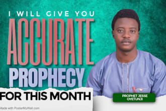 give you accurate prophetic word of god for this month