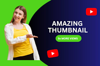 design the best youtube thumbnail