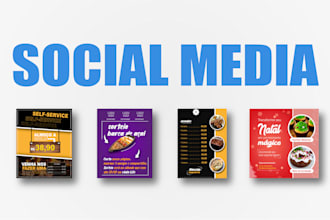 design banners and social media