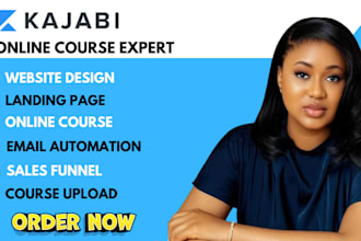 setup kajabi online course, kajabi website and kajabi expert