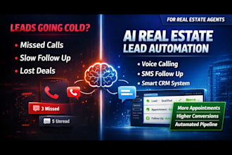 develop realtor ai property lead nurturing automation voice bot SMS CRM solution