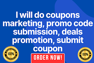 do coupons marketing, promo code submission, deals promotion, submit coupon