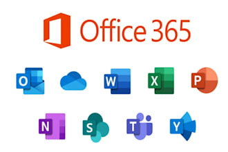 expertly setup microsoft teams, outlook provide support