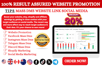 crypto website twitter shoutout, etsy shopify website link promotion share link