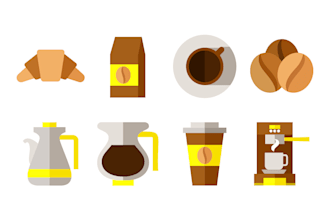 design modern flat icon in just 24 hours