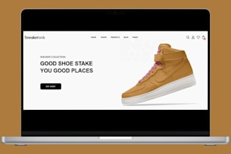 design sneakers shopify store sneakers shoe website footwear shopify store