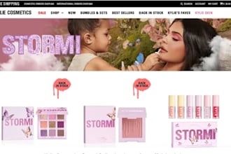 design money making lipstick shopify cosmetic lip gloss  website lip balm store