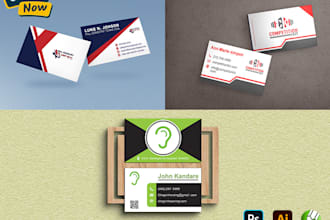 provide professional business card design services