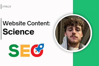 write an SEO optimised scientific report, blog, or article