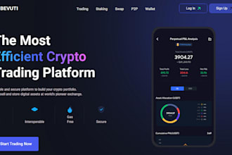 build exchange website, crypto exchange website, wallet app like binance