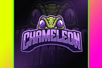 expert chameleon logo design for your brand success