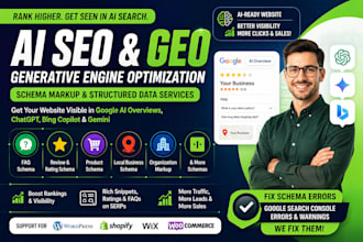 optimize your website for ai SEO, GEO and google ai overviews