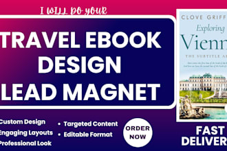 design travel lead magnet ebook travel ebook pdf lead magnet