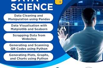 do data cleaning, visualization, analysis, manipulation in python
