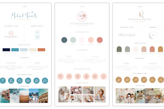 design a logo, branding kit and social media kit