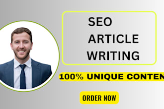 do SEO article writing, blog post writing, and content writing