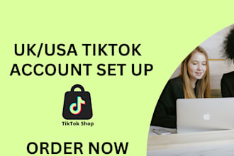 set up uk tiktok account usa tiktok account for tiktok shop