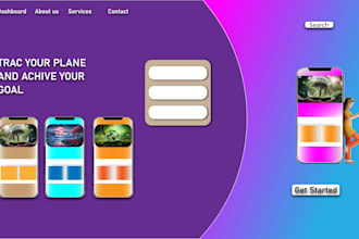 design awesome websites or landing pages or web templates