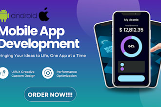 build mobile app, mobile app design, mobile android ios mobile app development