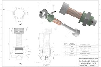 create 2d engineering drawings by solidworks and autocad
