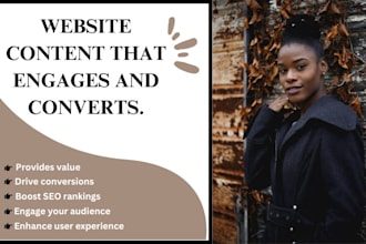 write copy for your website as your copywriter