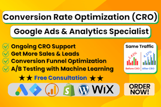 increase the conversion rate, shopify cro audit, conversion rate optimization