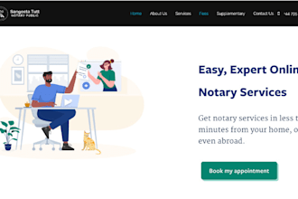 notary website lawyer attorney law firm legal notary website
