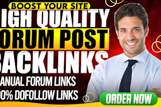 provide forum backlinks high da pa