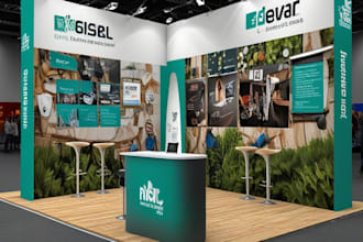 design trade show booth exhibition or tent design