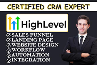 gohighlevel sales funnel go highlevel workflow automation highlevel landing page
