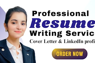 professional executive resume writing, cover letter and cv services