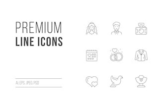 design custom icon design in minimalist and modern style