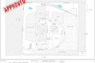 do site plan, plot plan of your property for city permit