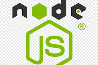 write nodejs apis for you