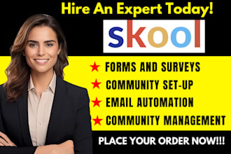 setup skool, mighty network, skool community, online course community maestro
