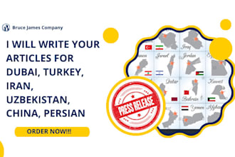 write your articles for dubai, turkey, iran, uzbekistan, china, persian