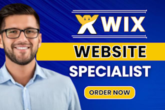 create wix business website, build wix ecommerce store, rebuild wix landing page