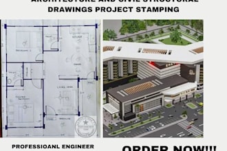 review and stamp as a licensed civil structural engineer in ohio alaska maryland