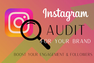 audit your instagram profile to help you grow organically