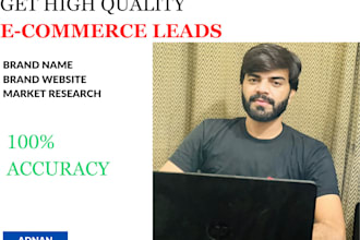 provide shopify ecommerce leads small and medium brand